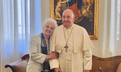 “El Papa es como un hermano menor”: Francisco recibió a Estela de Carlotto