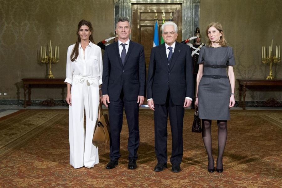 En busca de inversiones, Macri se reunió con el presidente italiano