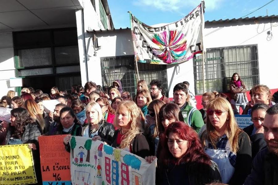 Tras el ataque a una docente, los gremios plantearon diez medidas contra la "violencia social"