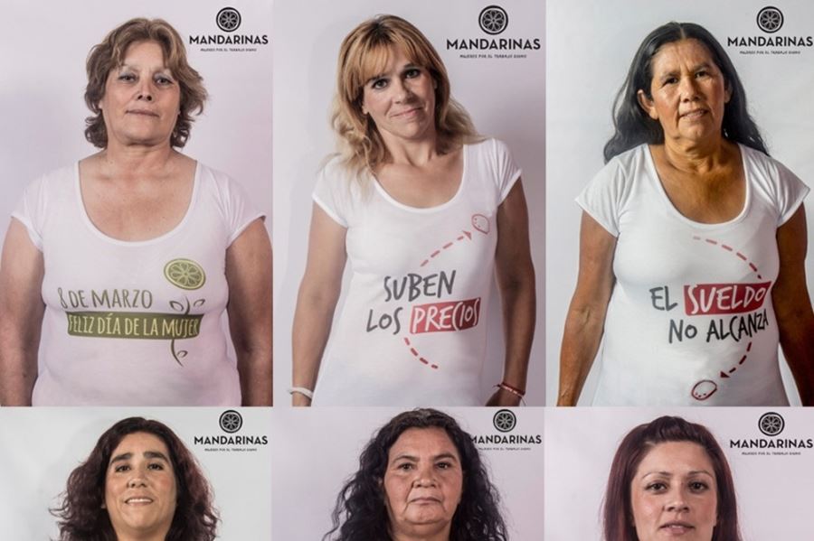 "Mandarinas", un proyecto autogestivo de mujeres contra la desocupación