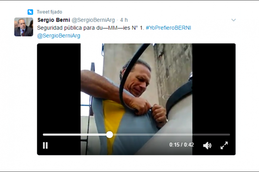 Sergio Berni lo hizo de nuevo: ¿Cómo le habrá quedado la casa?