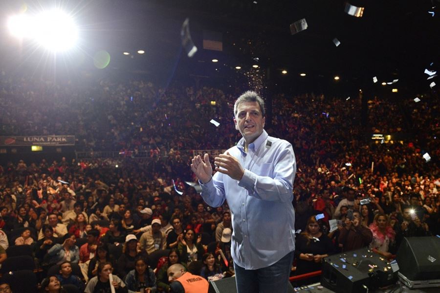 Massa, recargado: "Nosotros no modificamos nuestro objetivo por un voto más o un voto menos"