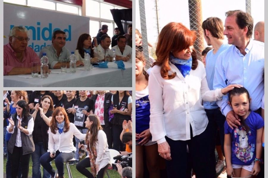 Cristina se reunió con mujeres sindicalistas e intendentes de la segunda y la cuarta sección