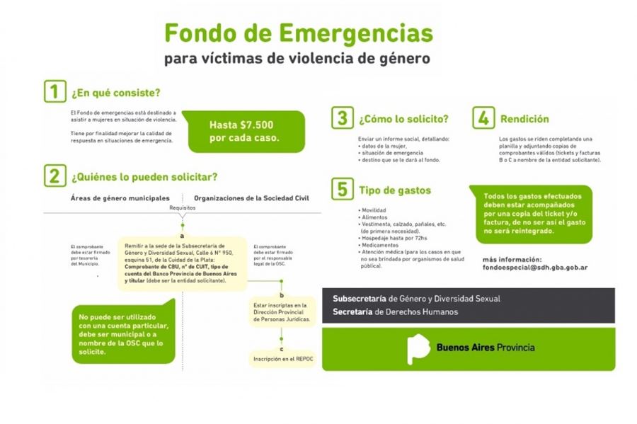 La secretaría de Derechos Humanos habilitó un Fondo de Emergencias para víctimas de violencia de género