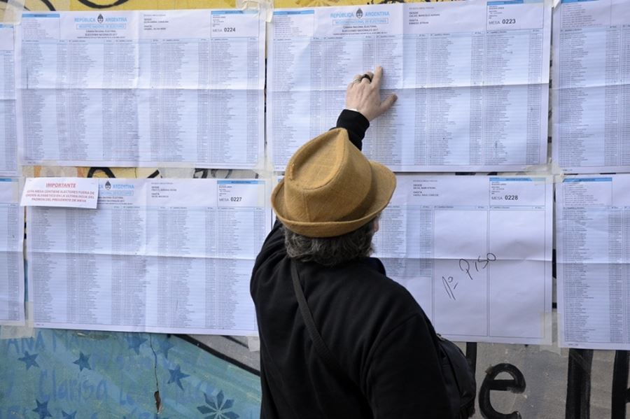Argentina elige legisladores: Ya votó el 46 por ciento del padrón electoral