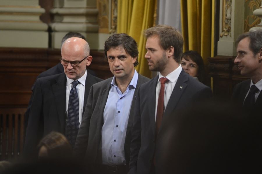 Ingresó el Presupuesto 2018 y comienza la rueda de ministros por los pasillos de la Legislatura