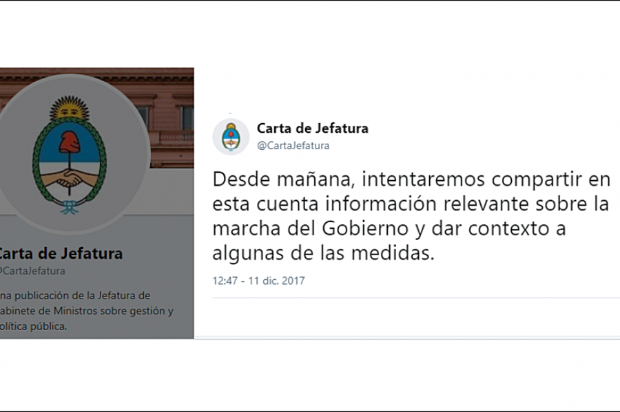 ¿Trolls-Evolution?: Llegó Carta de Jefatura, el nuevo canal de comunicación de Marcos Peña