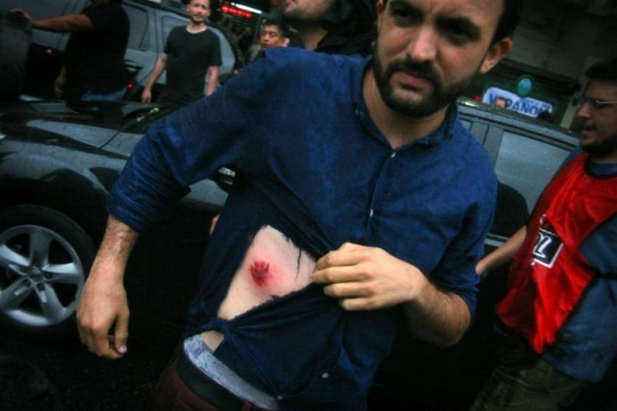 Grosso, tras la represión en el Congreso: "La única responsable es Patricia Bullrich"