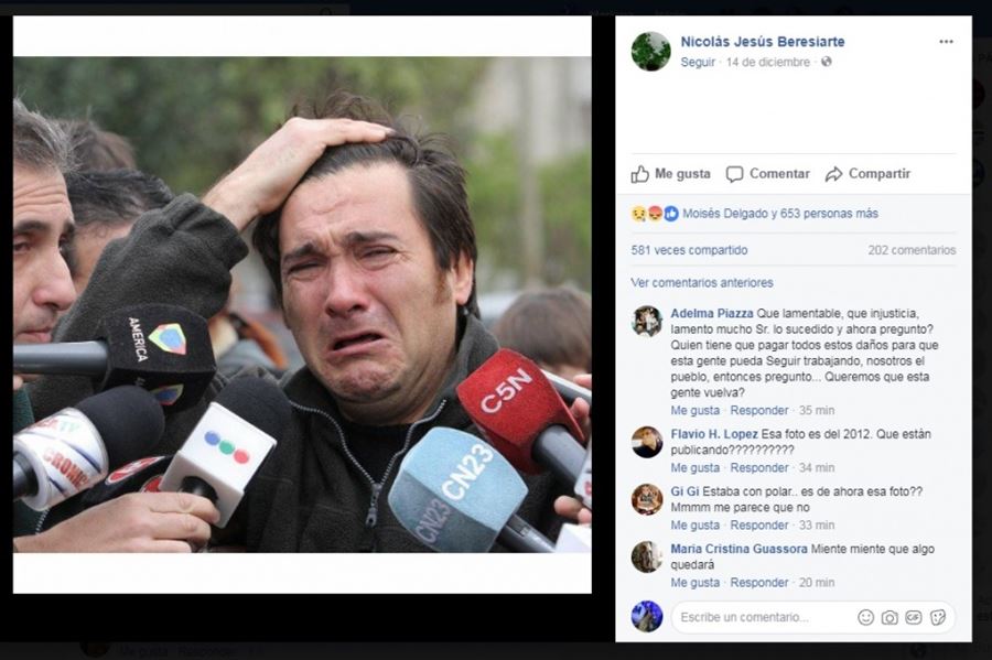 Política en tiempos de posverdad: Salieron a desmentir un supuesto ataque de Quebracho en la plaza Congreso