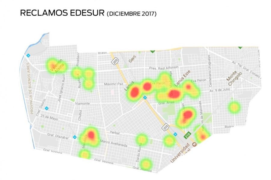 Luz mala: Sin hablar sobre el aumento de la tarifa, Grindetti demandó a Edesur por servicio deficiente