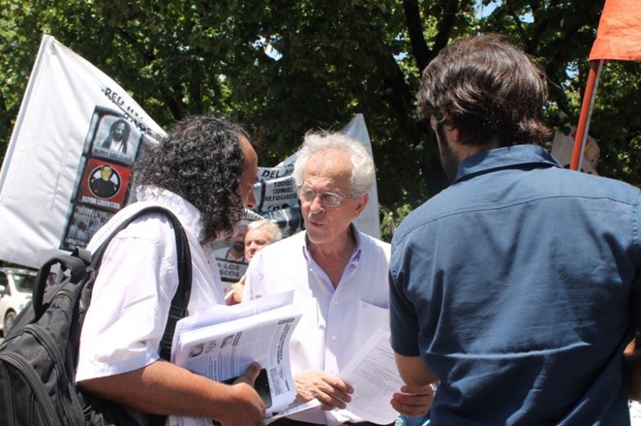 Luis Zamora: "La traición de la CGT es descarada, uno pelea con las manos atadas"