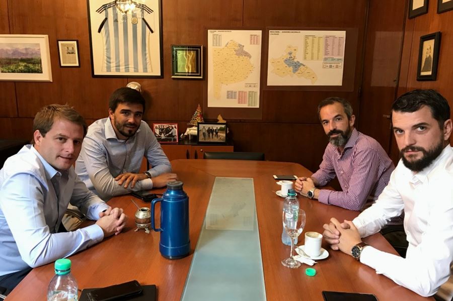 Con el foco puesto en un foro de intendentes de Cambiemos, se reunieron Campbell, Galli y Jáuregui