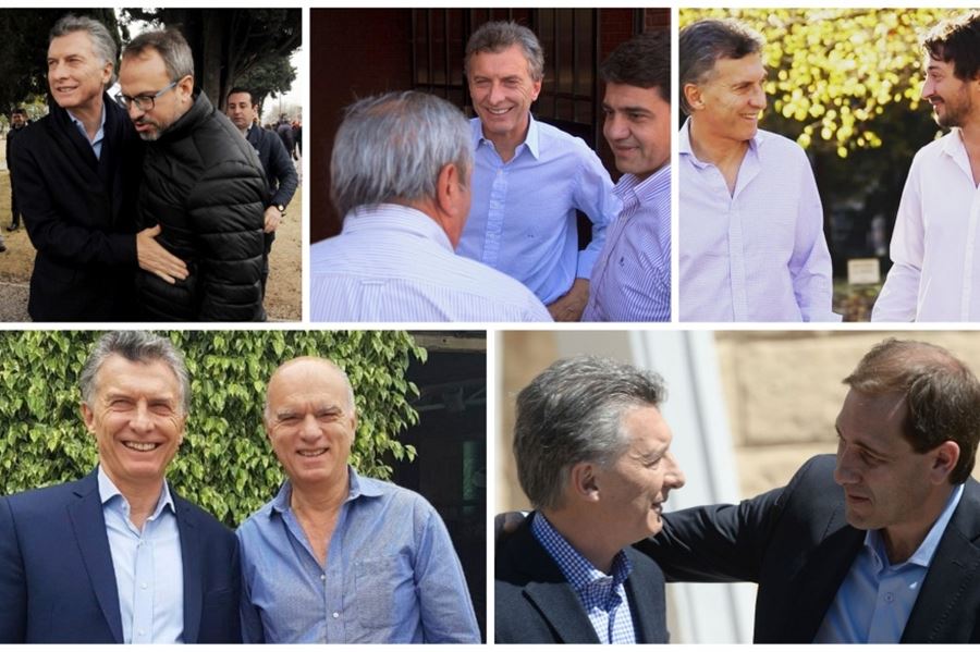 Los oreja de Macri: Cómo saludaron los intendentes al presidente en el día de su cumpleaños