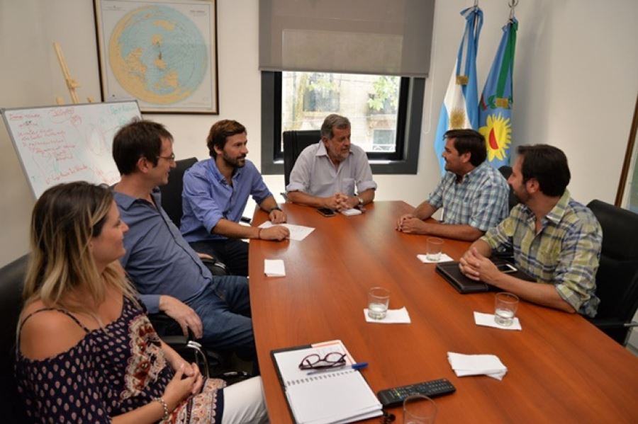 Balbín se reunió con Elustondo para trabajar en el acercamiento de la ciencia a la provincia