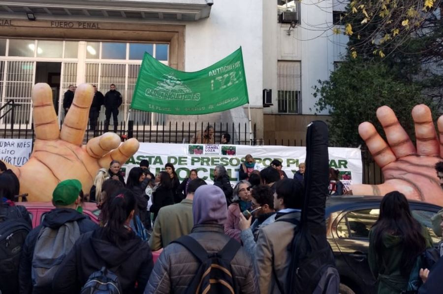 Liberaron al cultivador solidario detenido por realizar aceite de cannabis