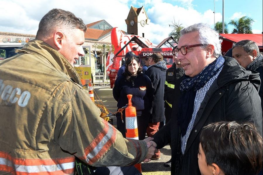 La preocupación del intendente massista ante el atraso en el pago de subsidios a bomberos voluntarios