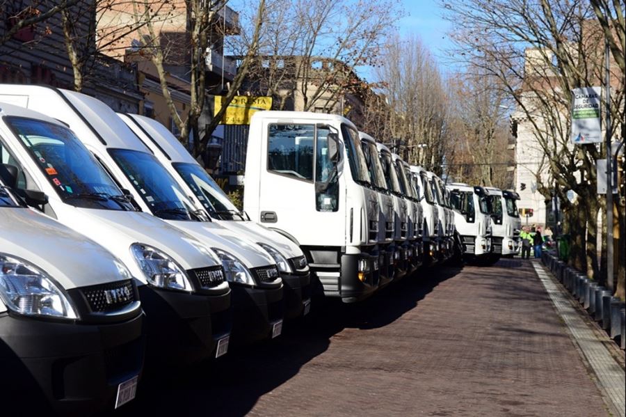 Con fondos municipales, Andreotti sumó 26 nuevos camiones a la flota de vehículos