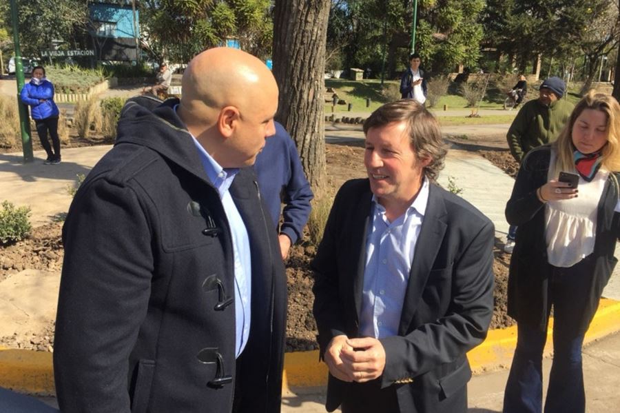 César Torres: "Estamos avanzando con obras en cada distrito de la provincia y el país"