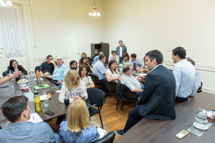 Concejales de Cambiemos se reunieron en Diputados para debatir sobre el Presupuesto