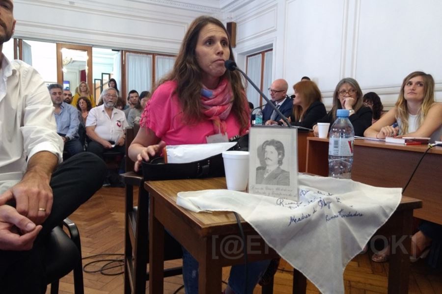 “Siempre buscamos justicia y no venganza”, expresó la hija de Ricardo Chidichimo