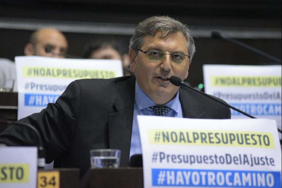 Walter Abarca: "Este es el último Presupuesto de Vidal, porque el próximo gobernador será peronista"