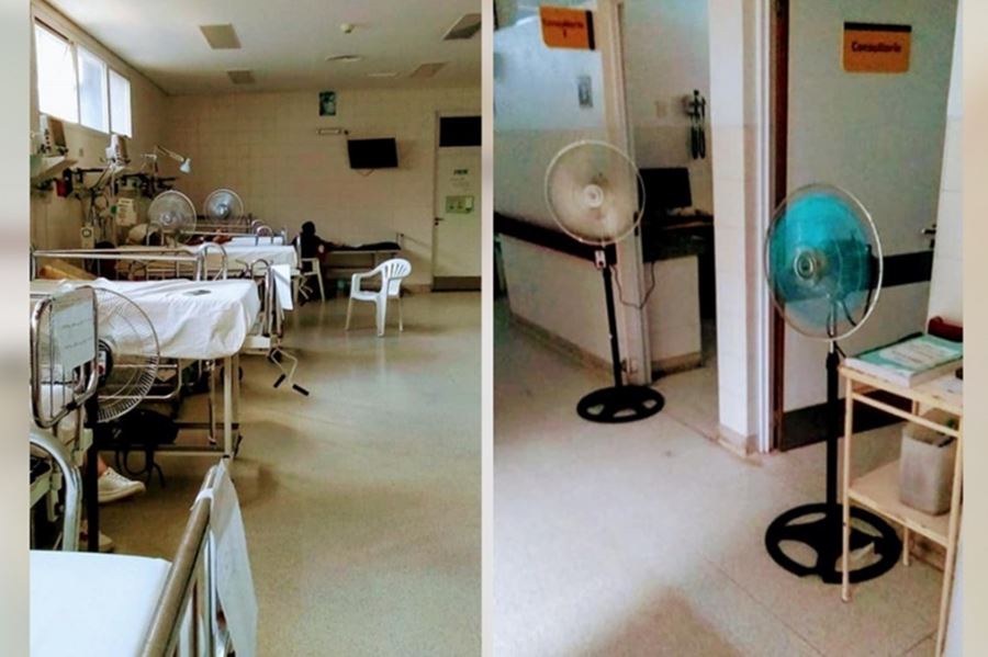 Verano, altas temperaturas y un nuevo año sin aire acondicionado en el Hospital de Niños de La Plata