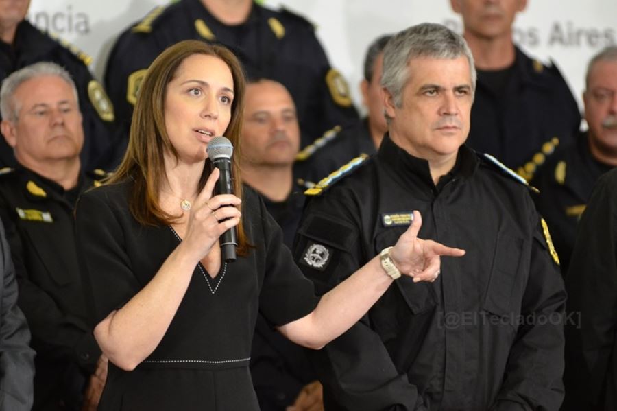 María Eugenia Vidal: "Los que están siendo cómplices del delito no pueden formar parte del Estado"
