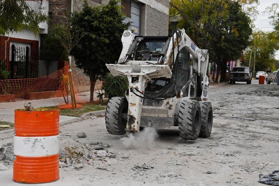 Con fondos propios, Andreotti renueva la zona del hospital municipal de San Fernando