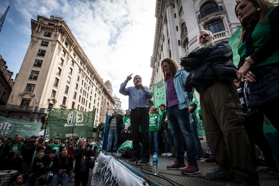 “Cachorro” Godoy: “Este paro estatal es para empujar un paro de toda la clase trabajadora”