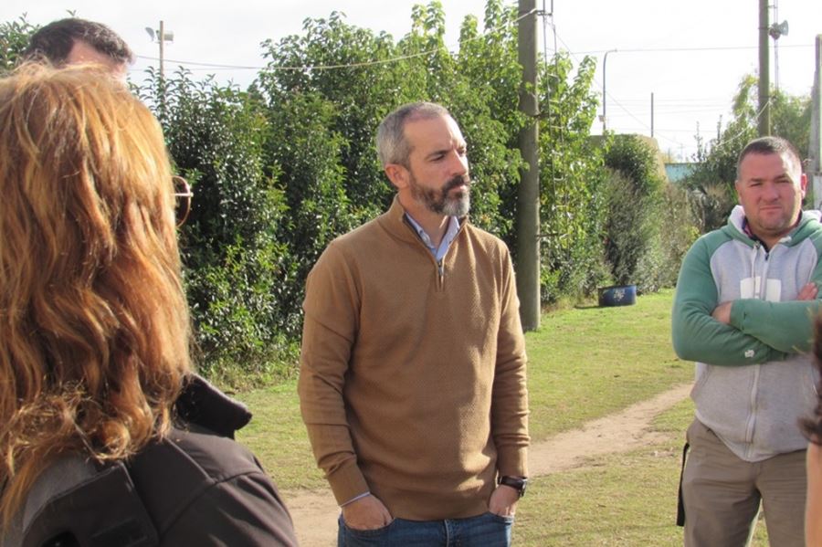 Dirigentes de Cambiemos visitaron a los "sin tierra" de la séptima sección electoral
