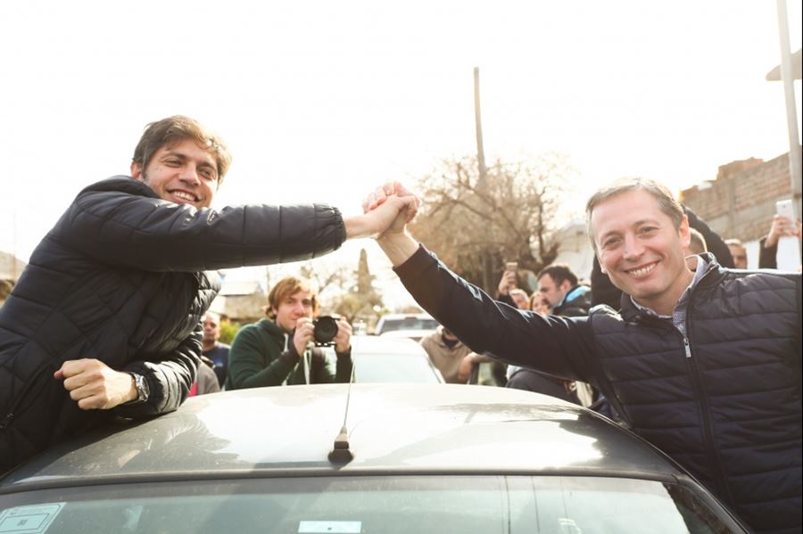 Kicillof desembarcó en los pagos de Gray: “Estamos escuchando a la gente porque hay una ausencia total del Gobierno”