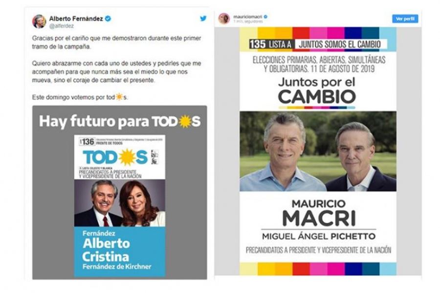 Se despidieron en las redes: estos fueron los últimos posteos de los candidatos antes de la veda electoral