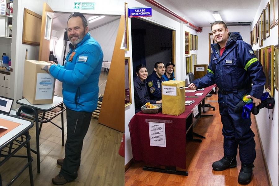 En la Antártida arrasó Mauricio Macri, y quedó escoltado por Gómez Centurión
