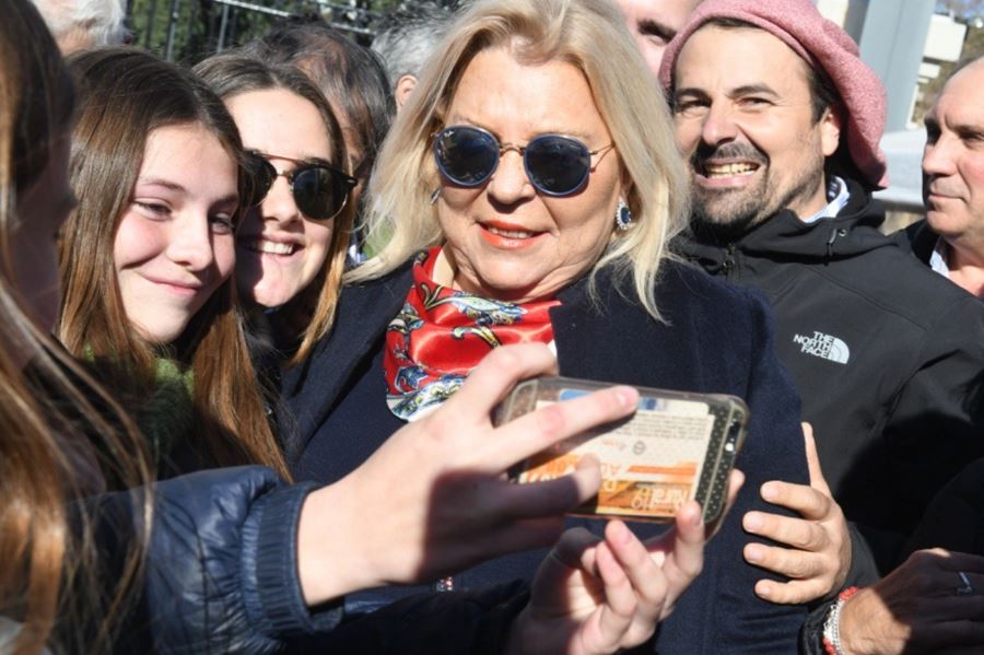Carrió, con la rienda suelta: habló de datos incorrectos y del control narco, y auguró una victoria en octubre