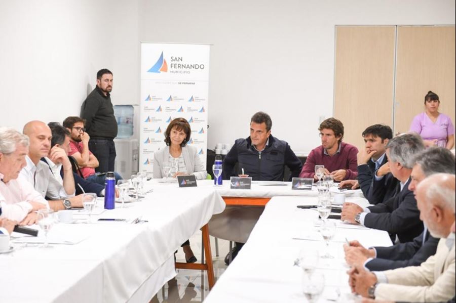 Massa y Andreotti dialogaron con expertos sobre producción de alimentos y sanidad
