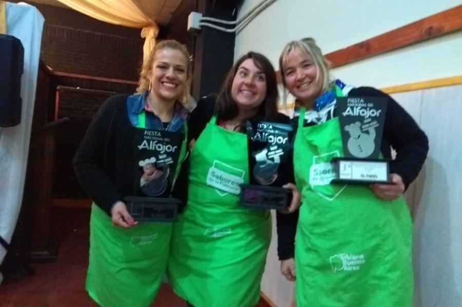 Bonaerenses fueron premiadas en Córdoba por sus alfajores de cerveza negra y chili picante