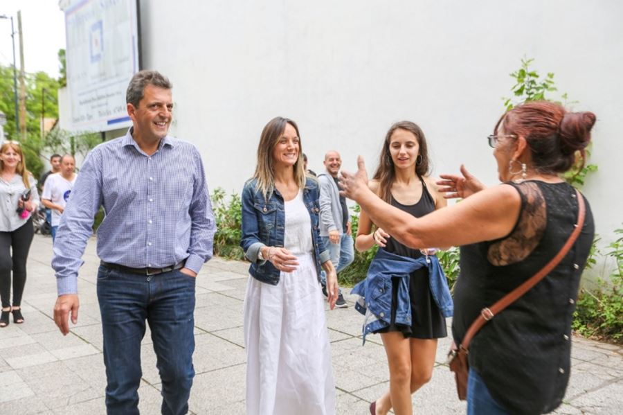 "Más allá del resultado, hoy ganamos todos", sostuvo Sergio Massa tras votar en Tigre