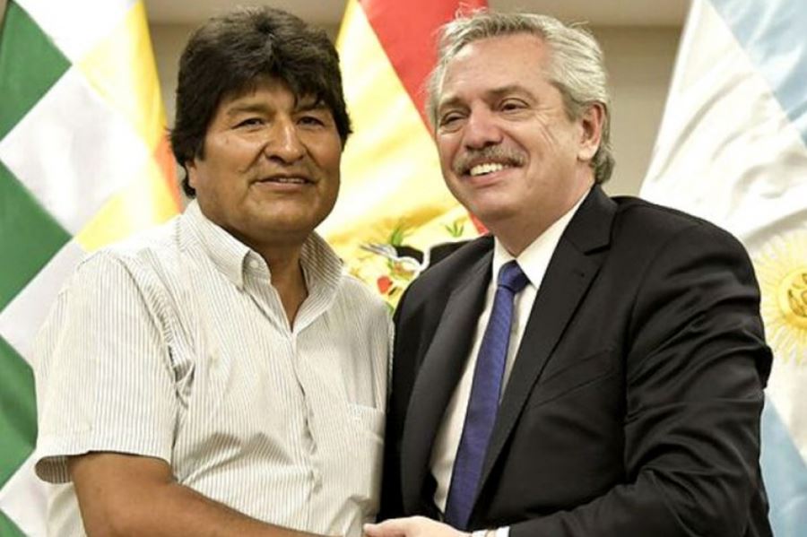Evo Morales: “Sería un orgullo y un honor estar en la asunción de Alberto Fernández”