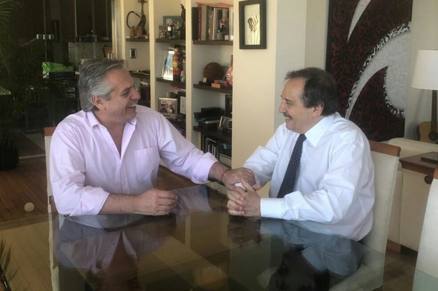 Alberto Fernández se reunió con Ricardo Alfonsín: "Juntos vamos a hacer el esfuerzo de poner a la Argentina de pie"