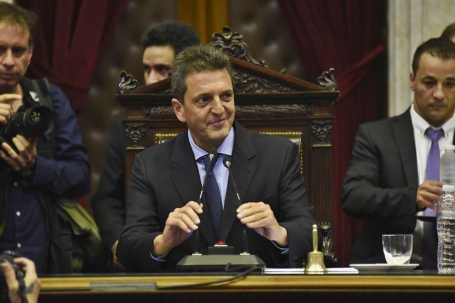 Con todo dialoguista, Massa asumió como nuevo presidente de Diputados: "Dejemos atrás la Argentina dividida"