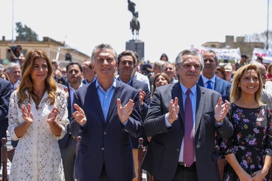 Macri y Fernández, juntos en Luján: la dirigencia argentina celebró la señal de unidad