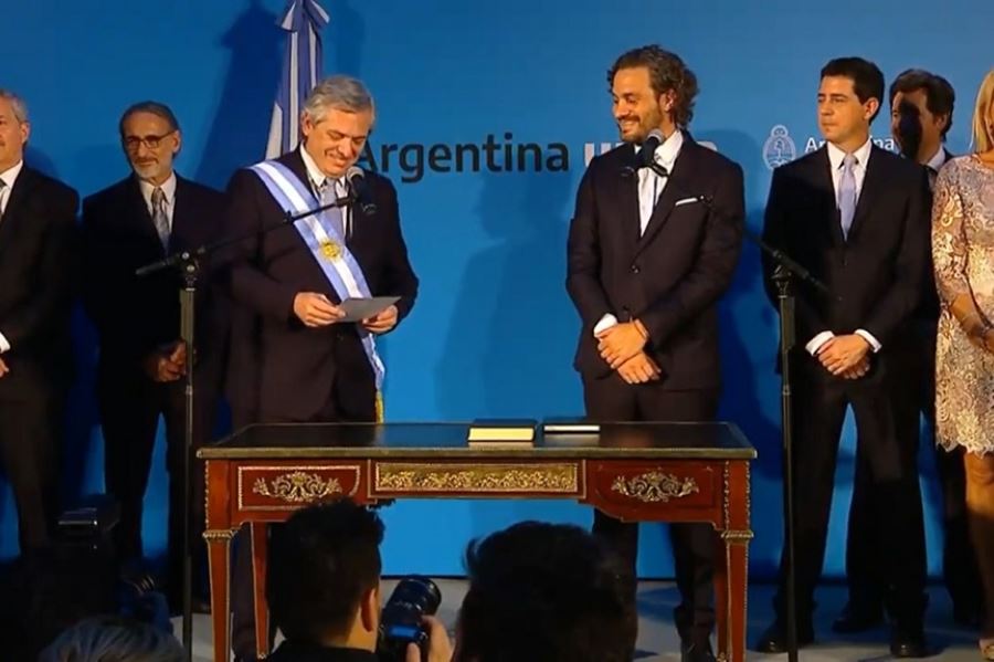 Alberto Fernández oficializó su gabinete: así fue la jura de los nuevos ministros