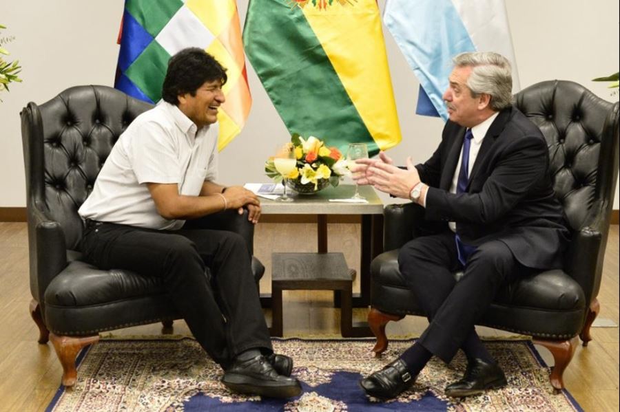 Alberto Fernández se reunió con Evo Morales en Olivos: cómo fue el encuentro