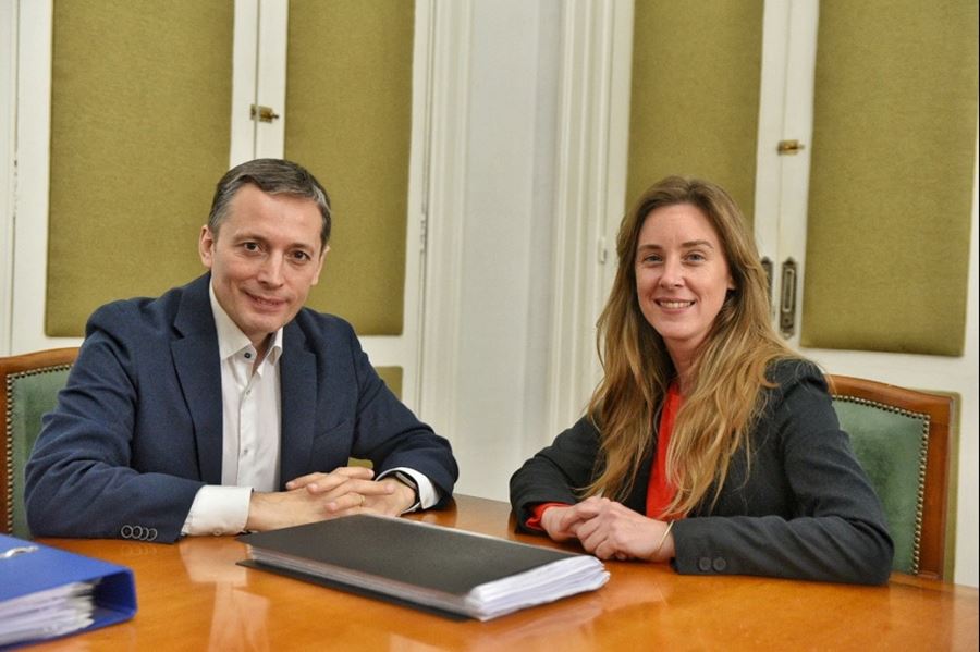 Gray se reunió con Agustina Vila: “Proyectamos un plan de trabajo con obras provinciales y municipales"
