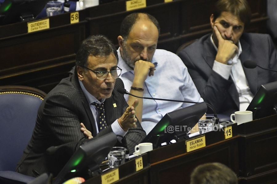 Ley Impositiva: Eslaiman sostuvo que “la irresponsabilidad de Cambiemos deja a la provincia al borde del default”