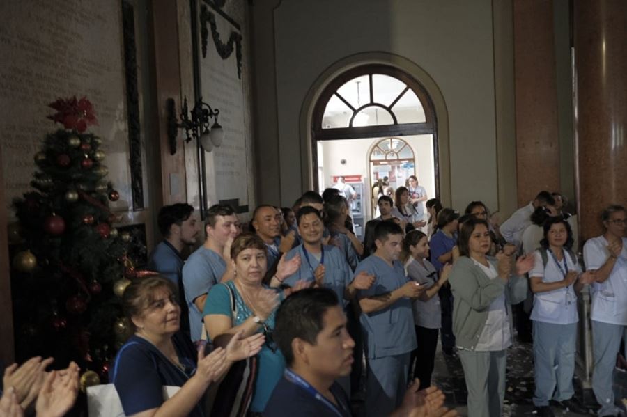 Trabajadores del Hospital Italiano tomaron la dirección del nosocomio: reclaman el bono de fin de año
