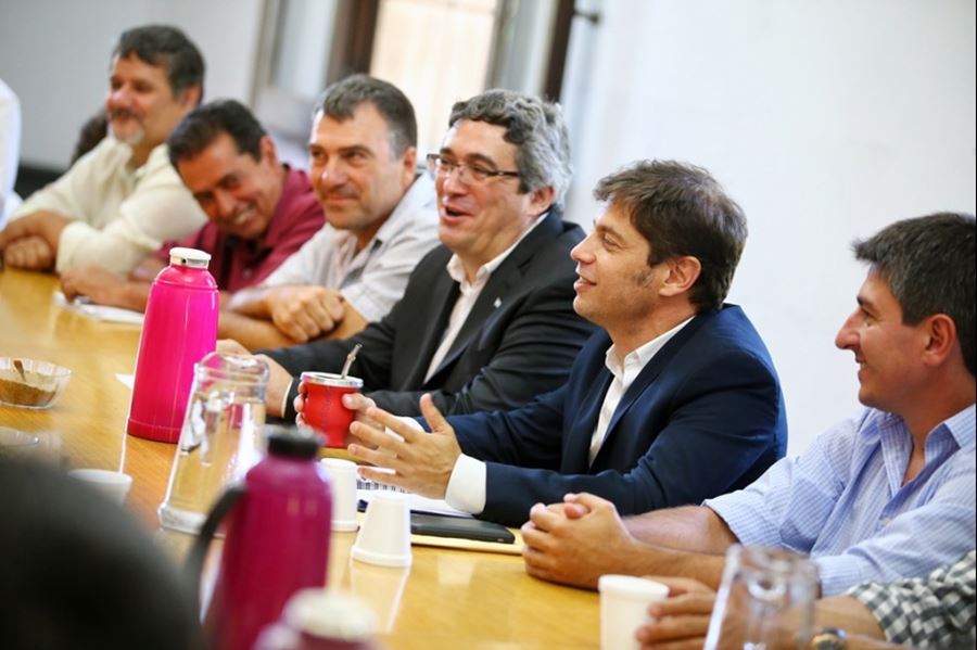 Kicillof se reunió con pequeños y medianos productores agropecuarios de la Provincia