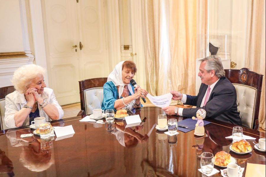 Los organismos de derechos humanos volvieron a la Casa Rosada: "Sé muy bien donde no queremos volver"