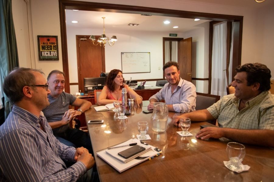 Ralinqueo avanza con la propuesta de crear el parque industrial mixto en 25 de Mayo