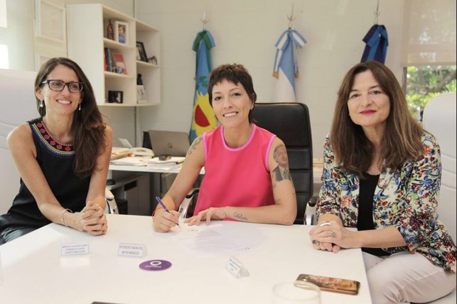 Quilmes adhirió a la ley Micaela: "Trabajamos por un municipio feminista, diverso e inclusivo", ratificó Mayra Mendoza